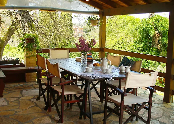 House Near The Of And Mirtiotissa In Vatos Corfu Ermones