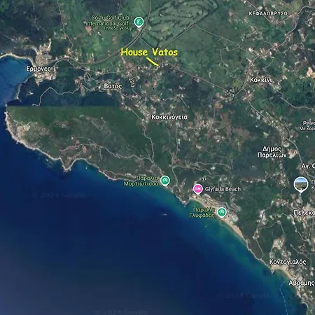 Apartament House Near The Of And Mirtiotissa In Vatos Corfu *